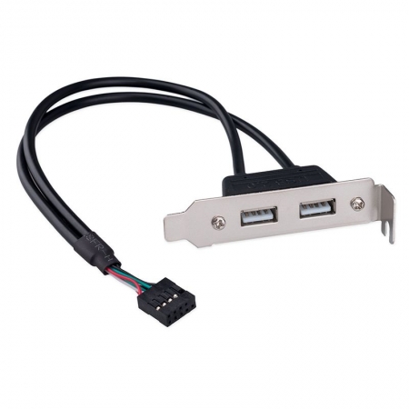     2  USB 2.0, , 0.25 , Cablexpert (CCUSBRECEPTACLE-LP)