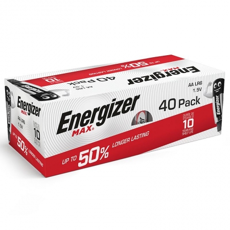  AA Energizer MAX LR6/40BOX, 40, 