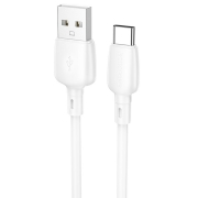 ������ USB 2.0 - Type C, 1 �, 3A, �����, Borofone BX93