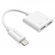  Lightning (m) - 2x Lightning (f), audio+charging, , 12 , Borofone BV11