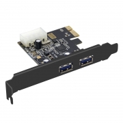 PCI-E  2   USB3.0, Gembird SPCR-01