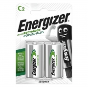  C Energizer Power Plus 2500/ Ni-Mh, 2, 