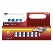  AA Philips Power Alkaline LR6, 12, 