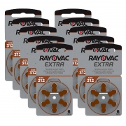  Rayovac Extra 312   , 60  (6x10), 