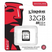   SDHC 32Gb Kingston Industrial Class 10 U3 V30 A1 100 / (SDIT/32GB)