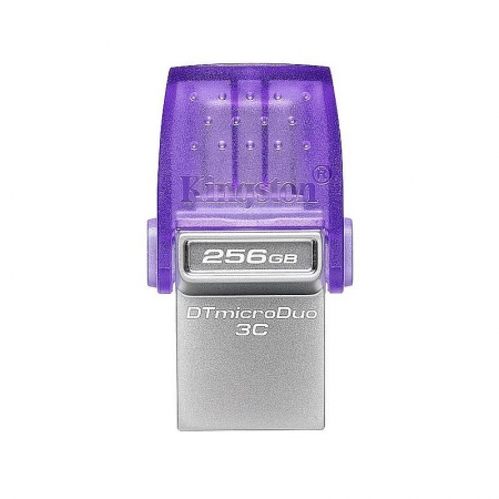 256Gb Kingston  DataTraveler microDuo 3C, USB 3.2  A+C (DTDUO3CG3/256GB)