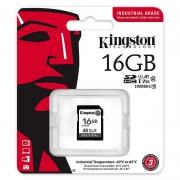   SDHC 16Gb Kingston Industrial Class 10 U3 V30 A1 100 / (SDIT/16GB)
