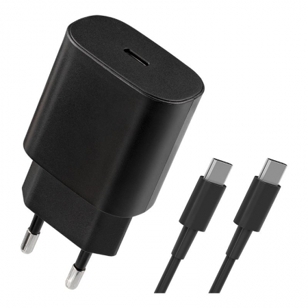   Defender UPA-125, QC4.0/PD3.0 25W, GaN, USB C +  Type C,  (83225)