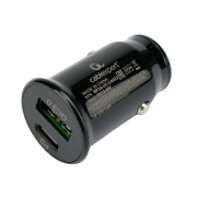   Cablexpert MP3A-UC-CAR23, QC3.0/PD 20W, USB-A+C, 