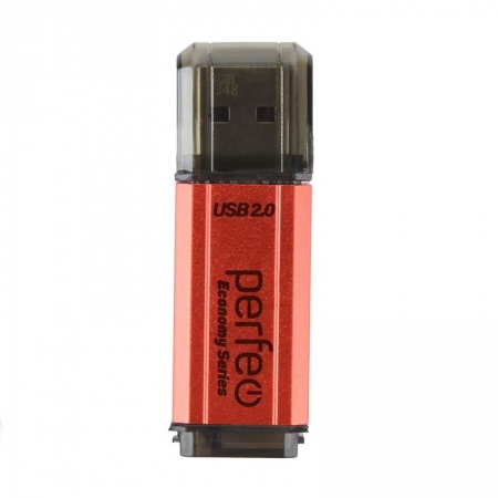 4Gb Perfeo E02 Red Economy Series USB 2.0 (PF-E02R004ES)