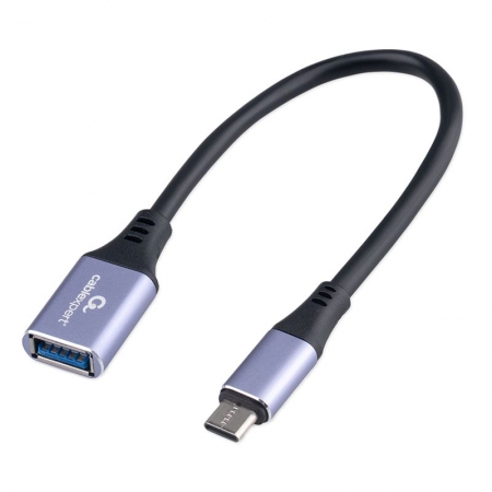 ������� OTG USB Type C(m) - USB 3.0 Af, ��������, Cablexpert (A-USB3C-OTGAF-02)