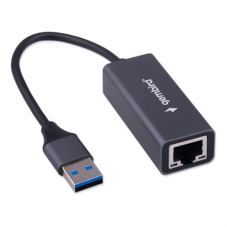 ������� ����� USB3.0 - RJ45 2.5 ����/�, RTL8156B, ��������, Gembird (NIC-U13)
