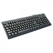 Клавиатура Gembird KB-8300-BL-R, черная, PS/2