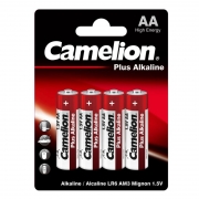 Батарейка AAA Camelion Plus Alkaline LR03-4BL, щелочная, 4 шт, блистер