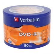 DVD-R Verbatim  4,7 Gb 16x DataLife, Wagon Wheel, 50 (43731)