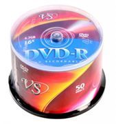  DVD-R VS 4,7 Gb 16x, Cake Box, 50 (VSDVDRCB5001)