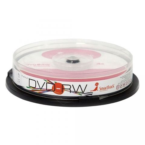  DVD-RW Smarttrack 4,7 Gb 4x, Cake Box, 10 (ST000323)