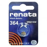 Батарейка Renata R 364 SR621SW 1.55V, 1 шт, блистер