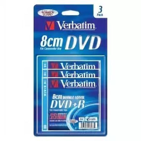  Mini DVD+R Verbatim 2.6Gb 2.4x 55 min, 3 ,  (43629)