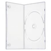 BOX 1 DVD Slim 9mm, прозрачный (коробочка на 1 DVD)