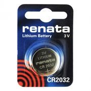Батарейка CR2032 Renata, 1 шт, блистер